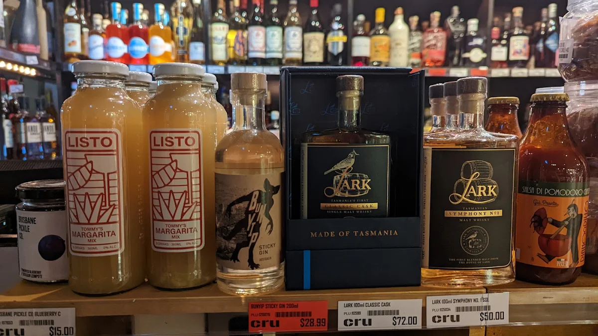 Liquor, CRU Bar & Cellar