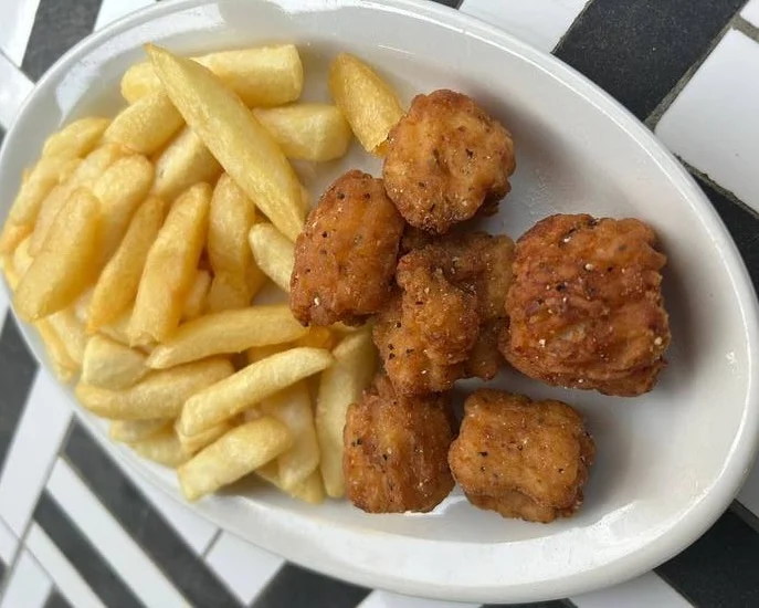Nuggets and Chips, Santorini Fish and Chips - Forrestfield