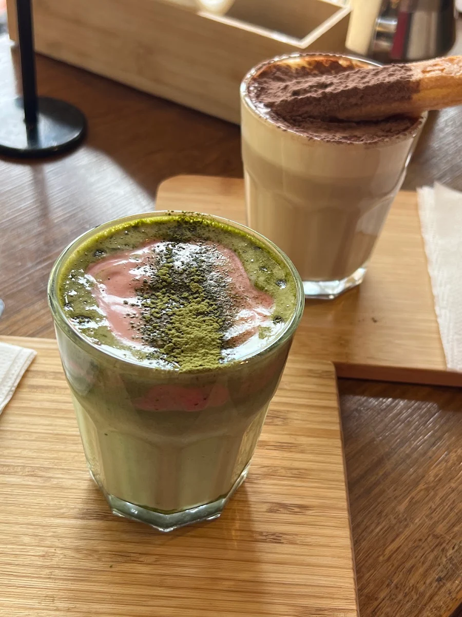 Strawberry Matcha