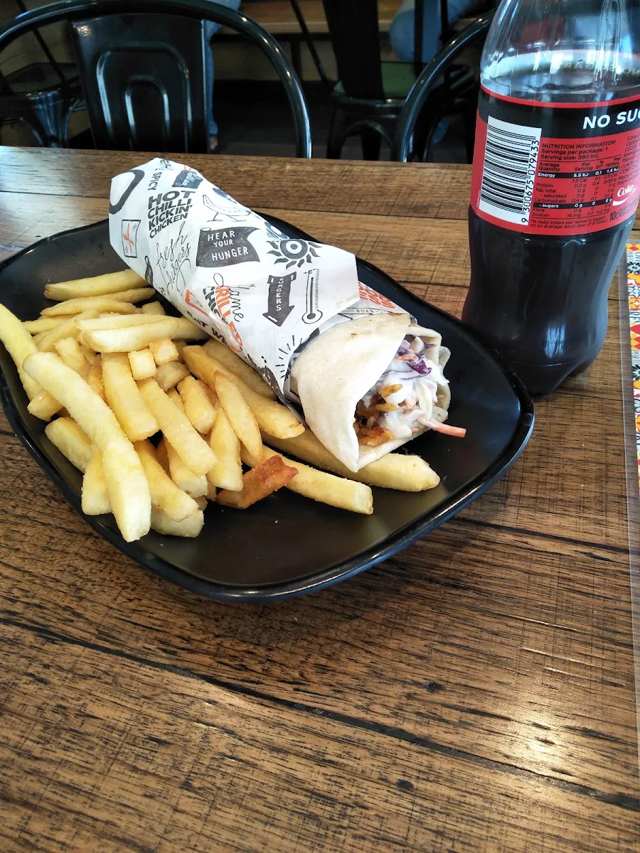 Pulled Chicken Wrap