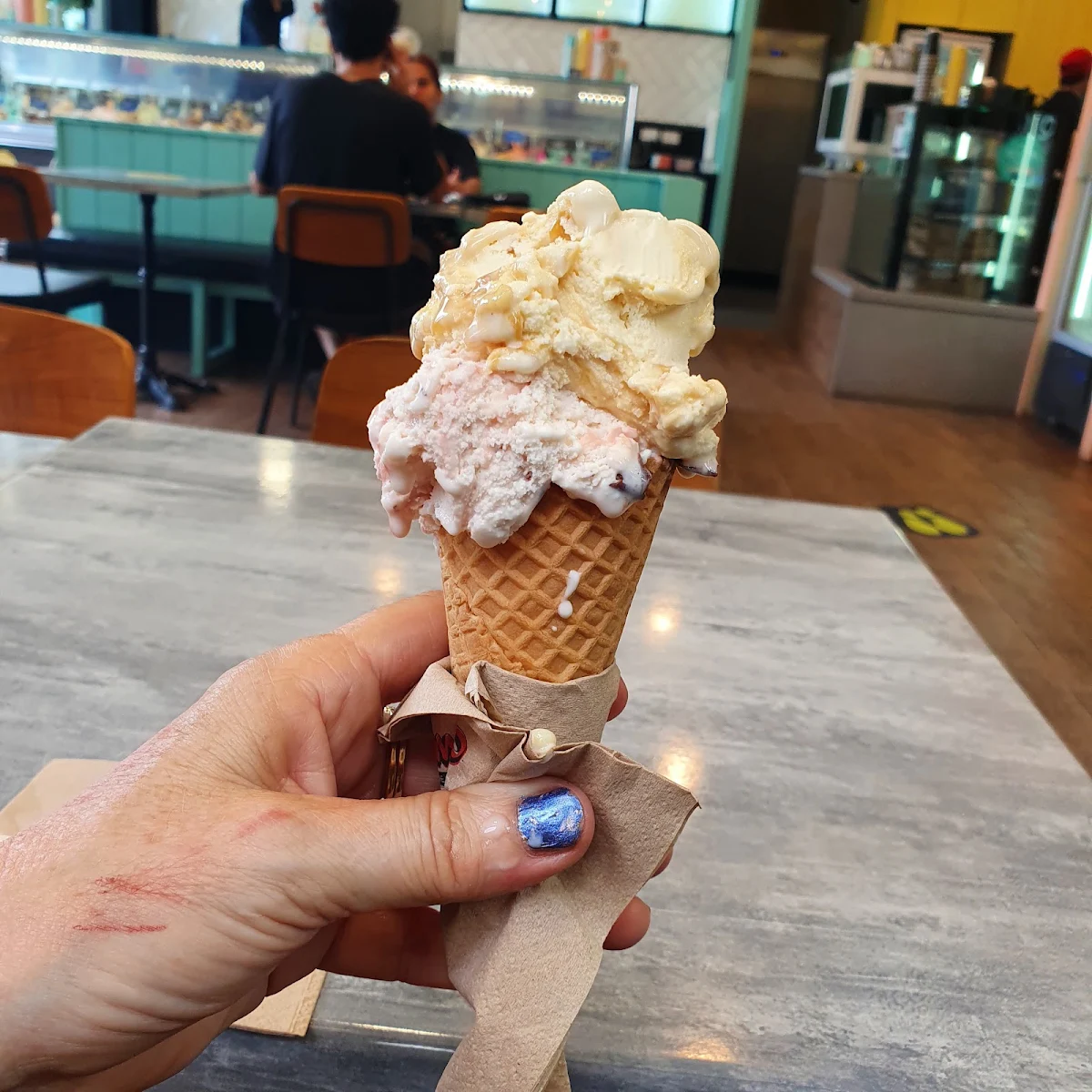 Double Waffle Cone