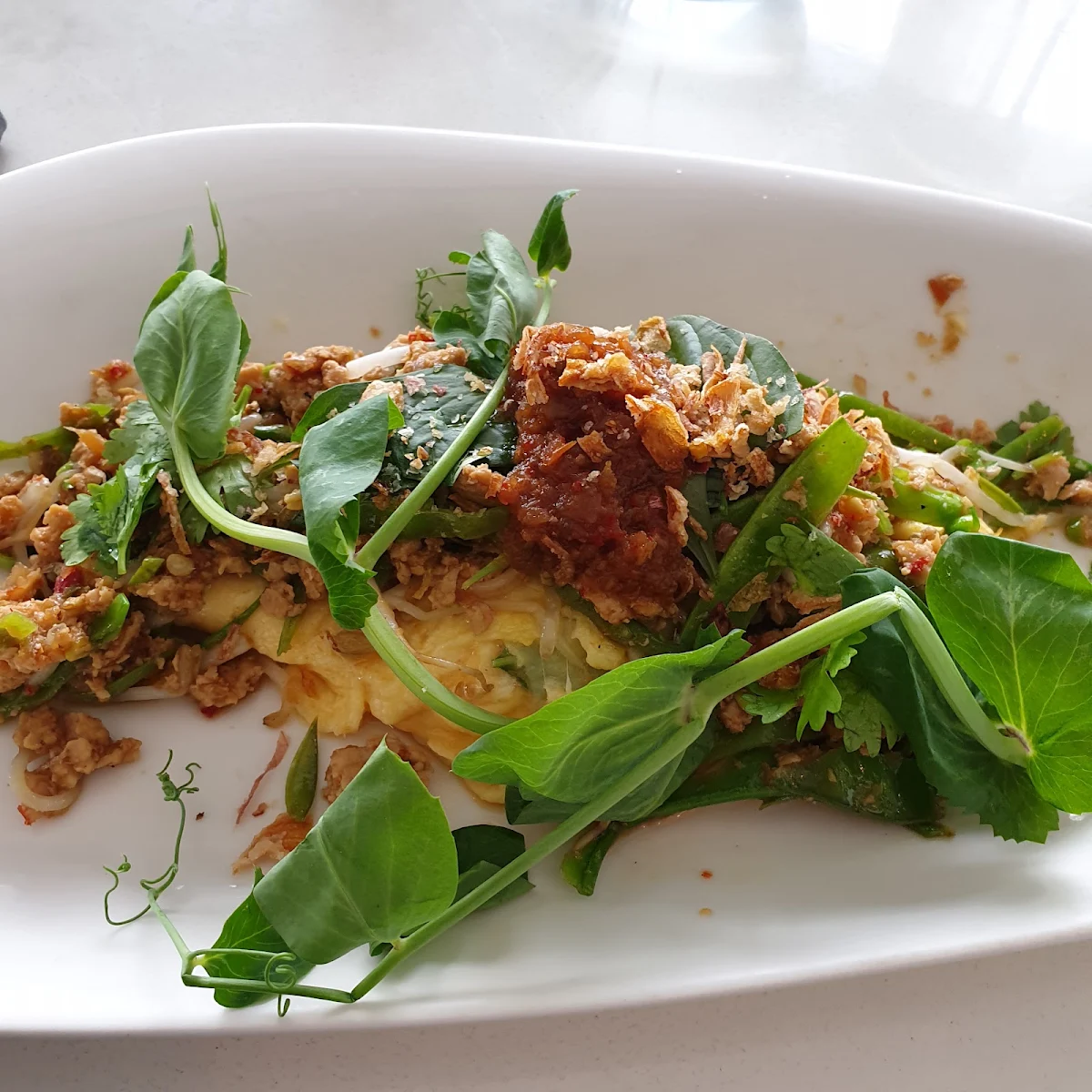 Asian Omelette, Jam Corner