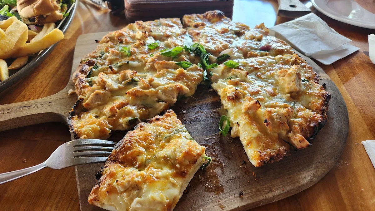 Satay Chicken Pizza