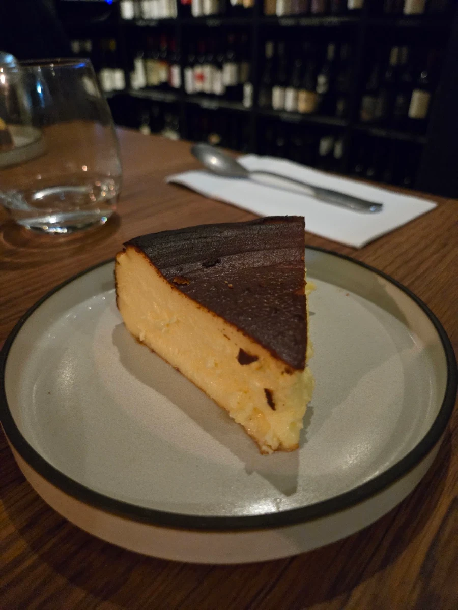 Basque Cheesecake GF, Coogee Wine Room - Restaurant & Bar