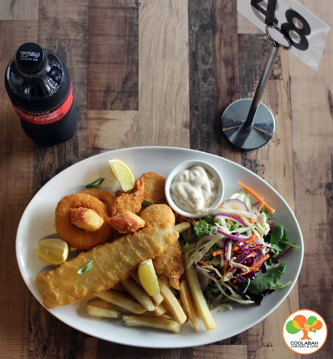 Fish & Chips, Coolabah Cafe & Carvery Logan Central