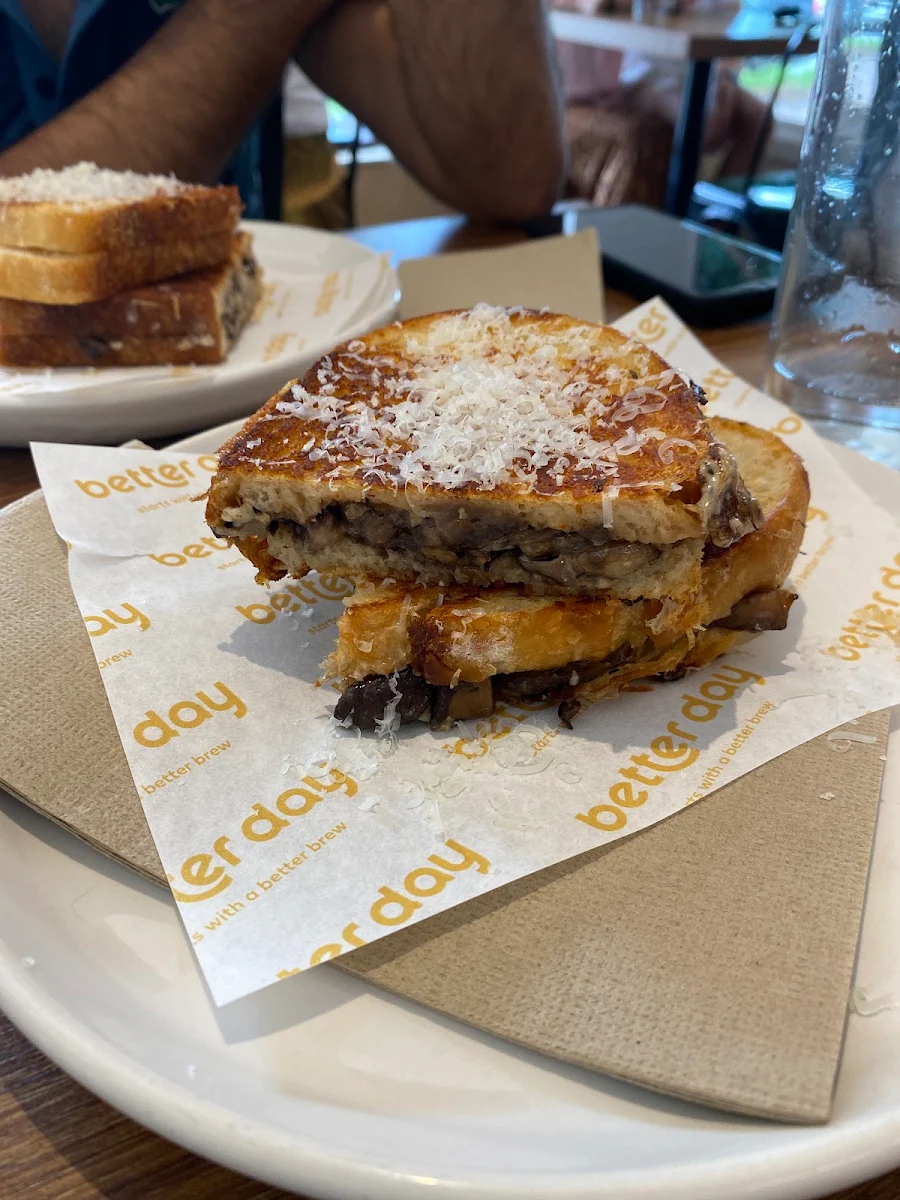 Mushroom Toastie