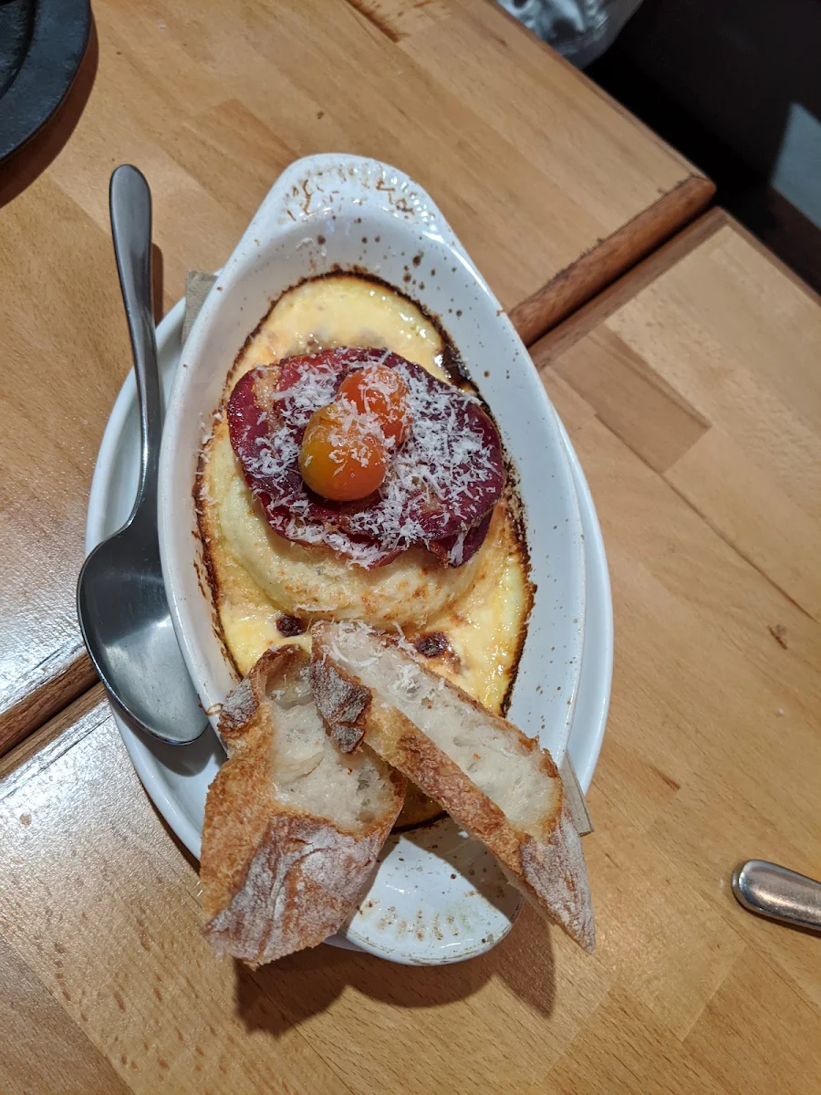 Double Cheese Souffle