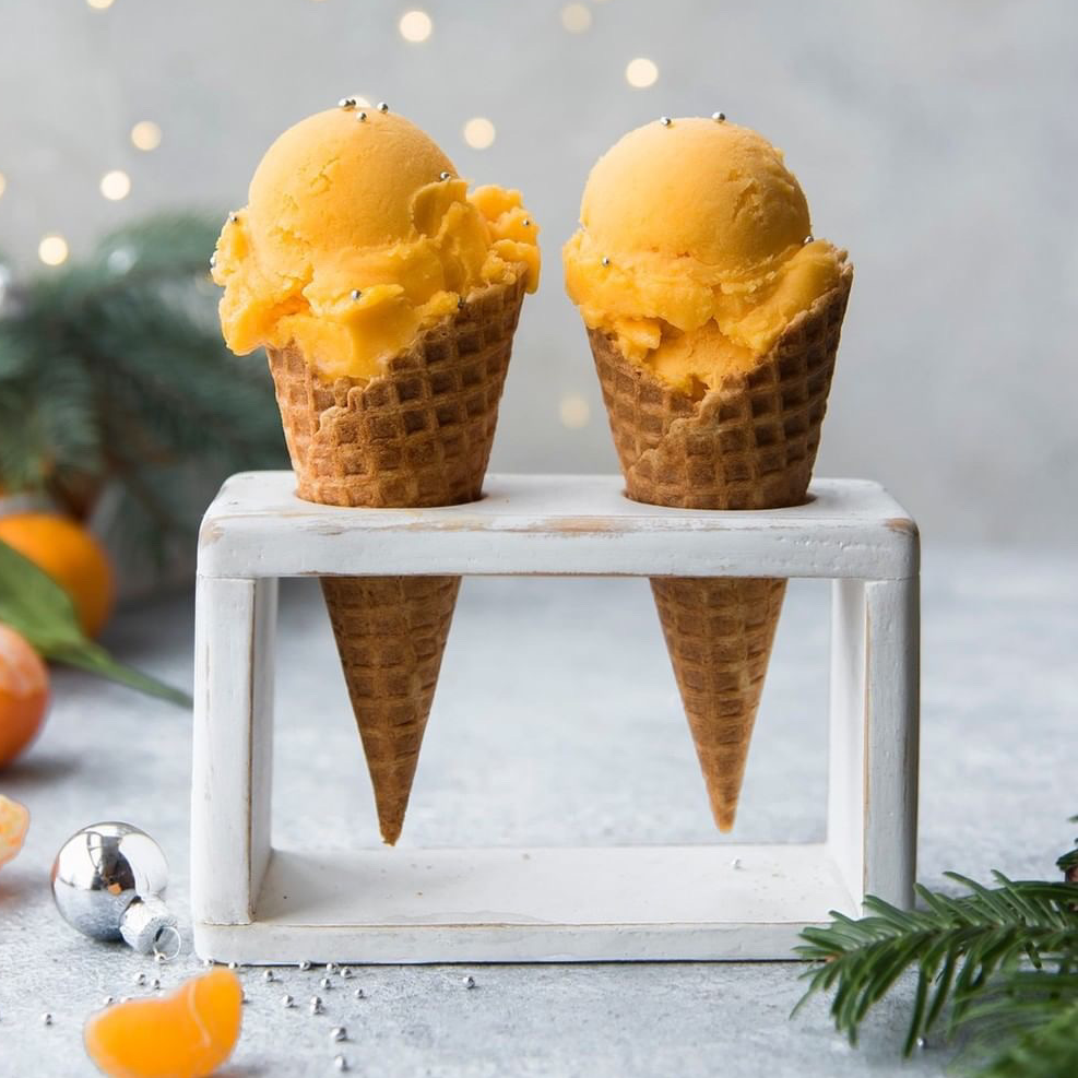 Mango Ice Cream Single, Dessert Corner On Wheels Truganina