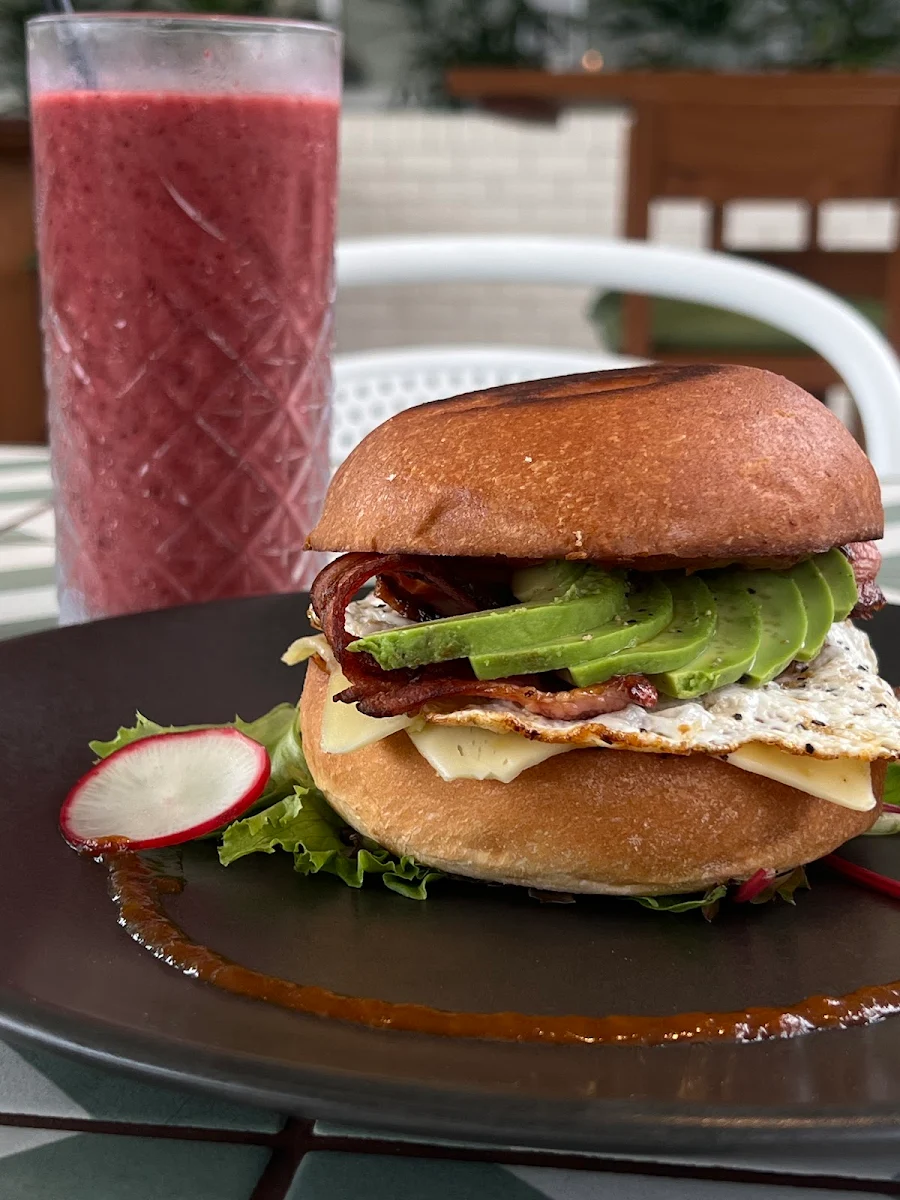 Bacon and Egg Roll