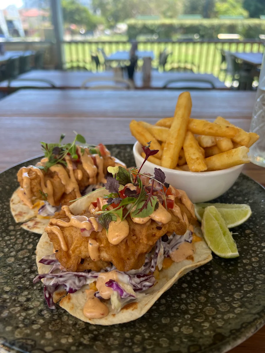 Southern Fried Chicken Tacos