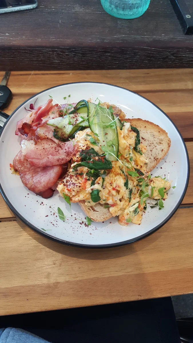 Scrambled Eggs and Bacon