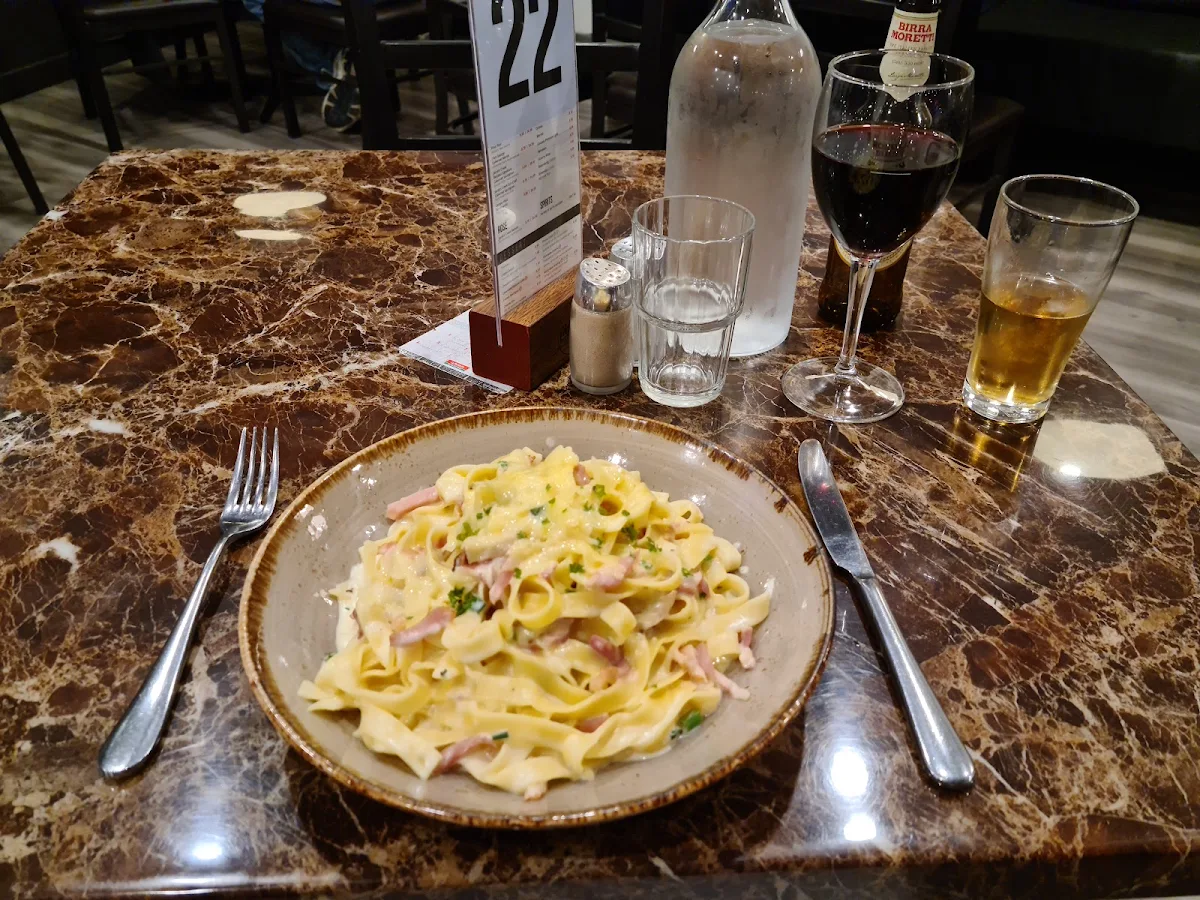 Fettuccine Carbonara