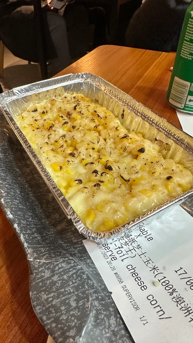 Cheesy Corn, Zheng's Skewer BBQ Eastwood