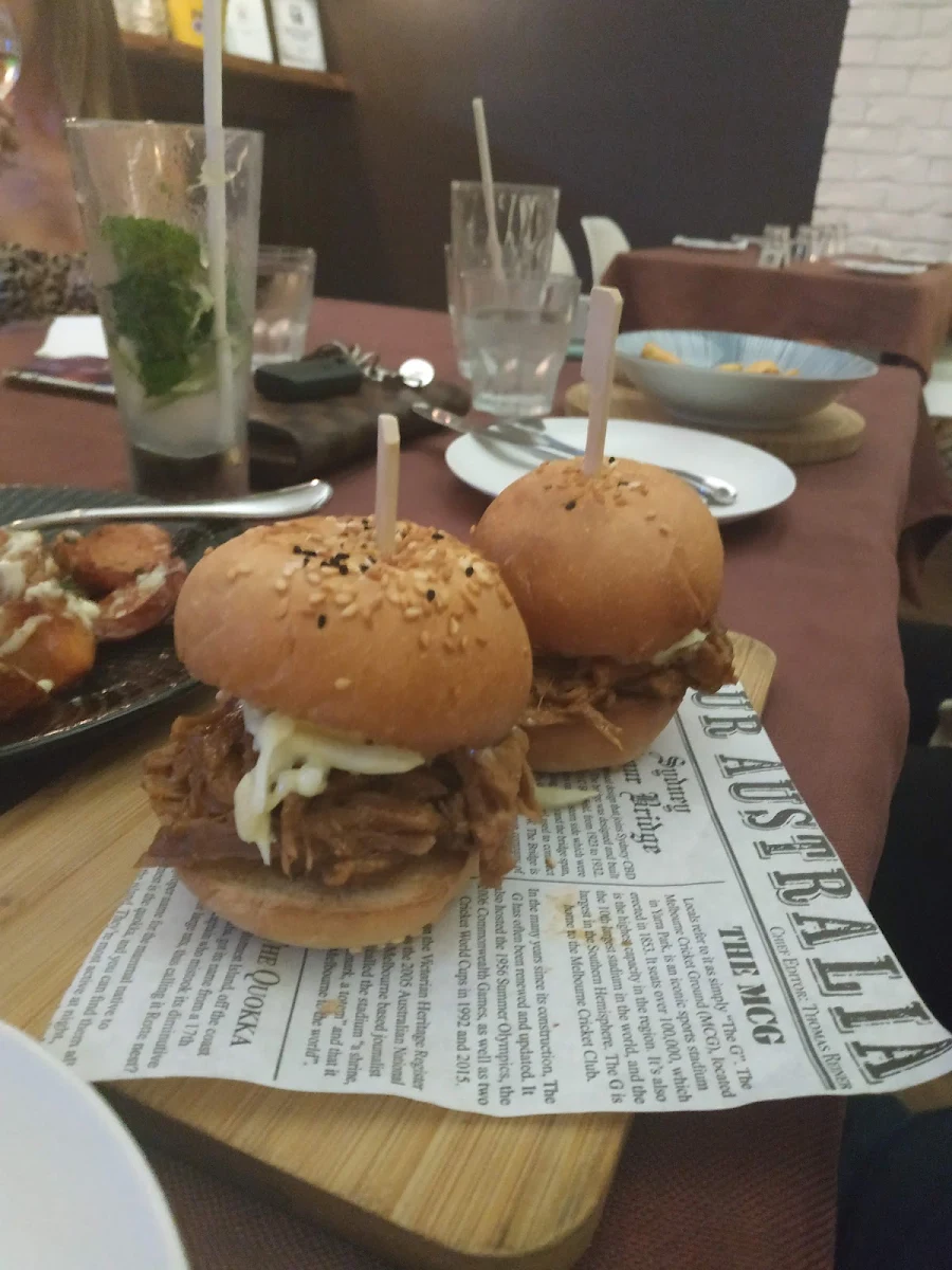 Pulled Pork Sliders, Quysine Tapas - Bar and Restaurant