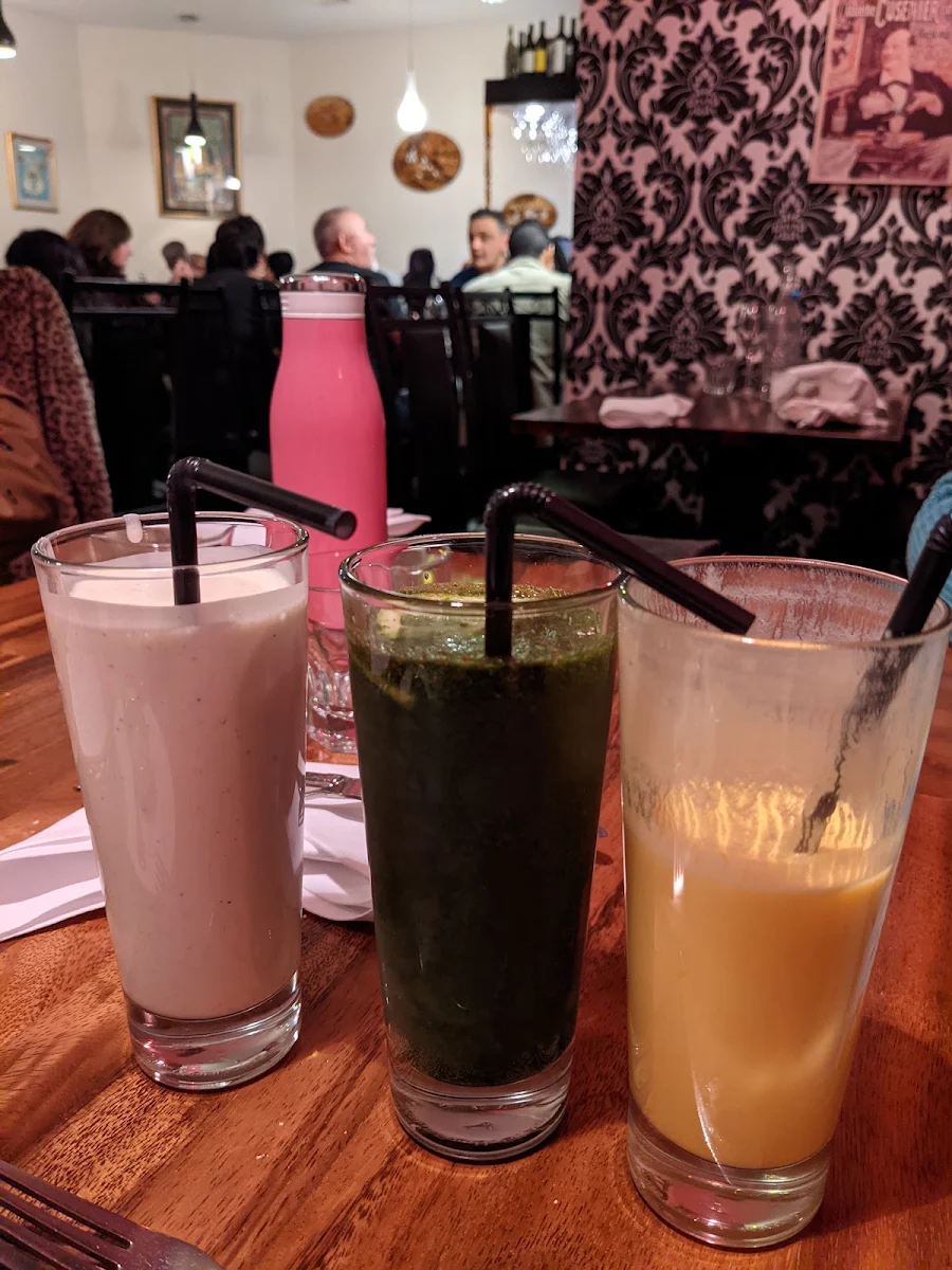 Salt Lassi Pudina Drink Mango Lassi