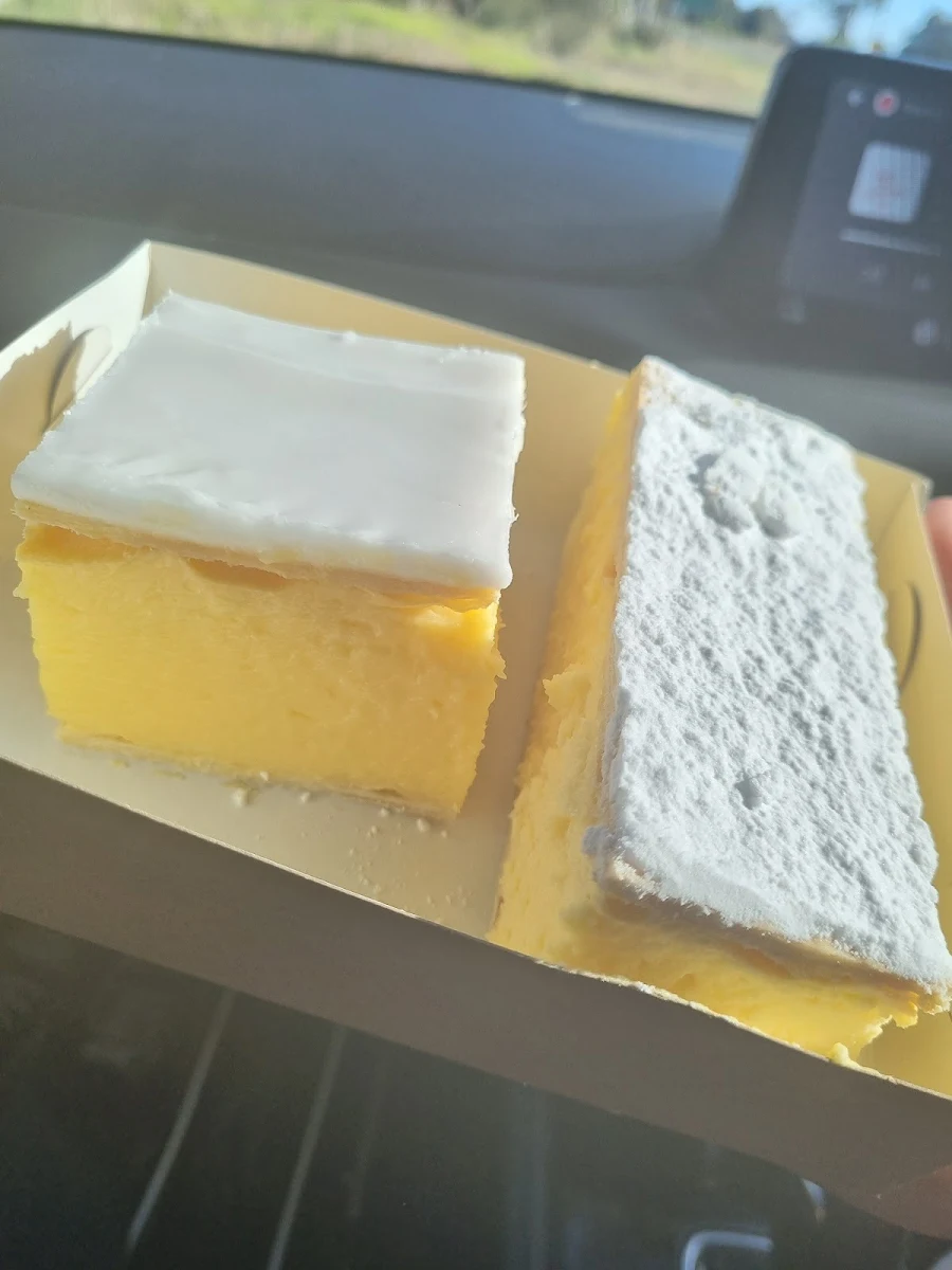 Vanilla and French Vanilla Slices