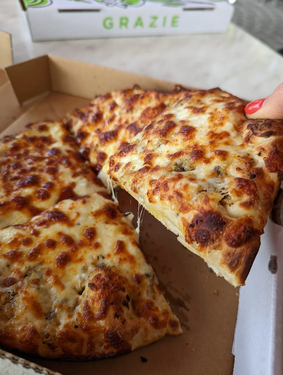 Garlic Pizza Small, The Hills Pizzeria Daisy Hill