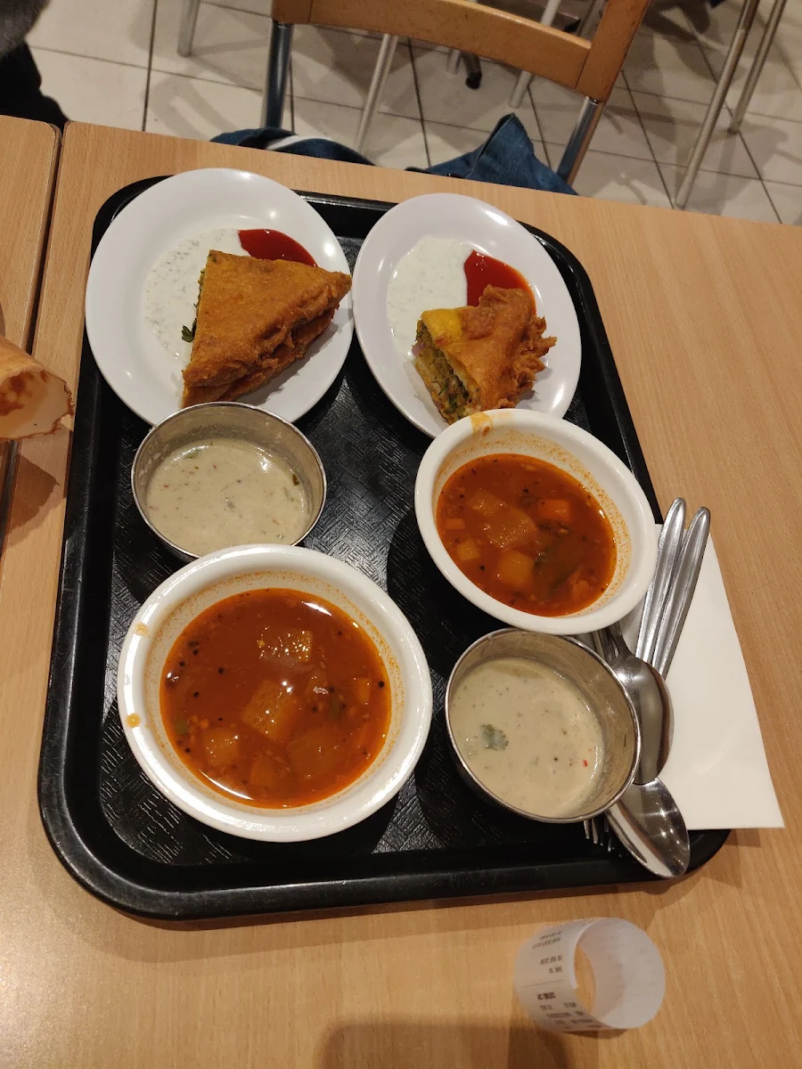 Bread Pakoda, Flora Indian Restaurant Melbourne CBD