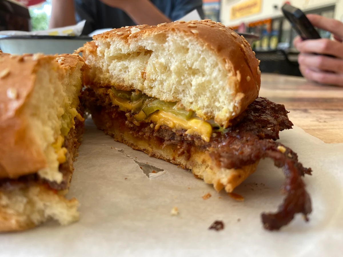 Smashed Beef Burger, Hello Harry (The Burger Joint) Cairns