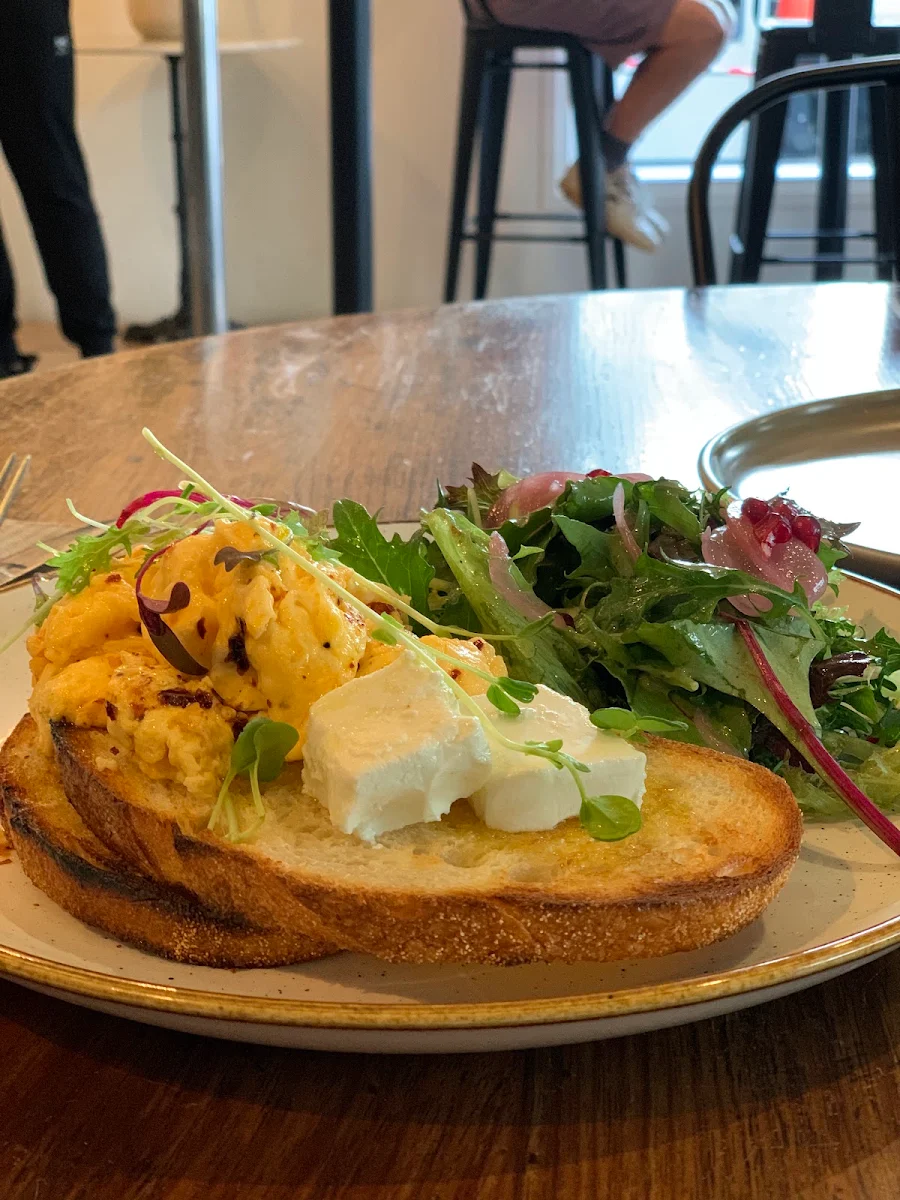 Chilli Scrambled Eggs, Little Sister Brighton