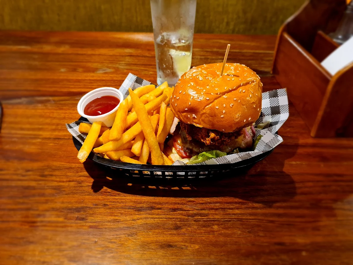 Roadkill Burger, Clancy's Fish Pub Canning Bridge