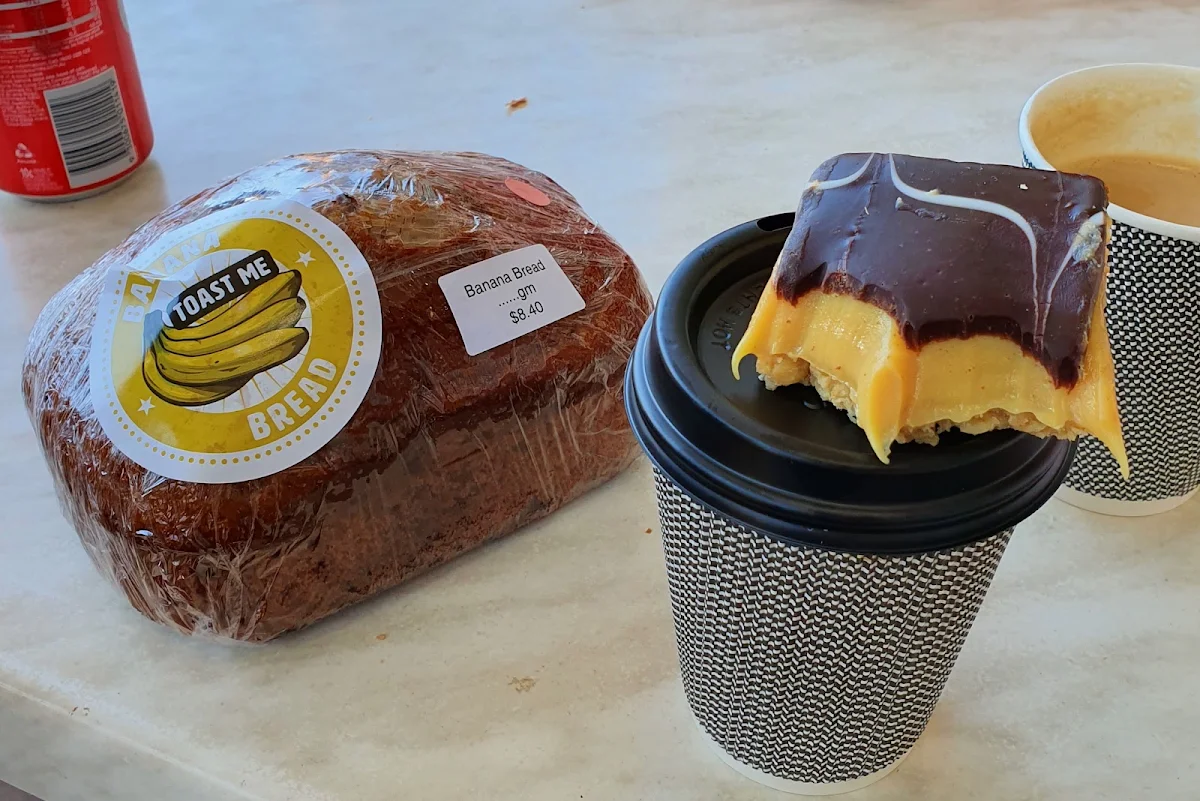 Choc Vanilla Slice, Heinemanns Country Bakery