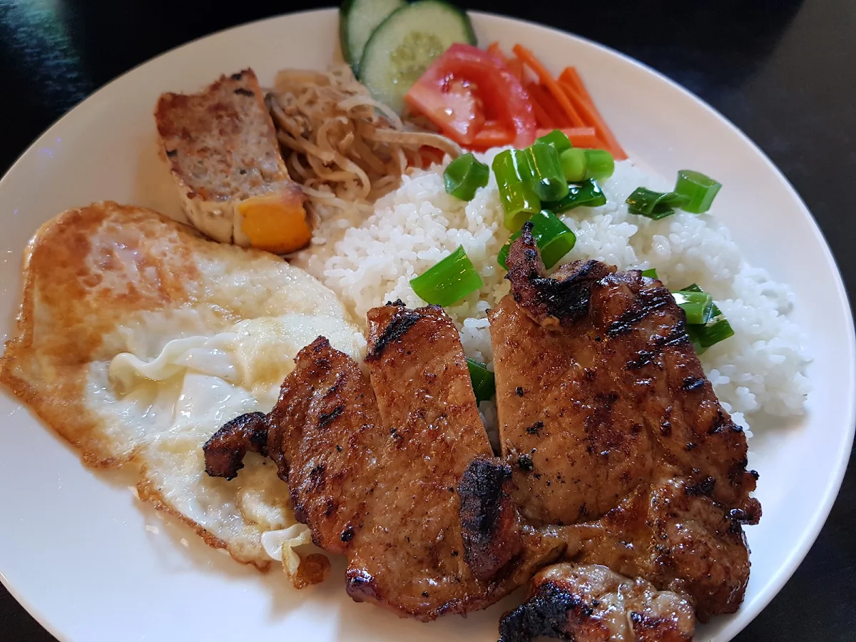 Lemongrass Chicken Ribs Rice