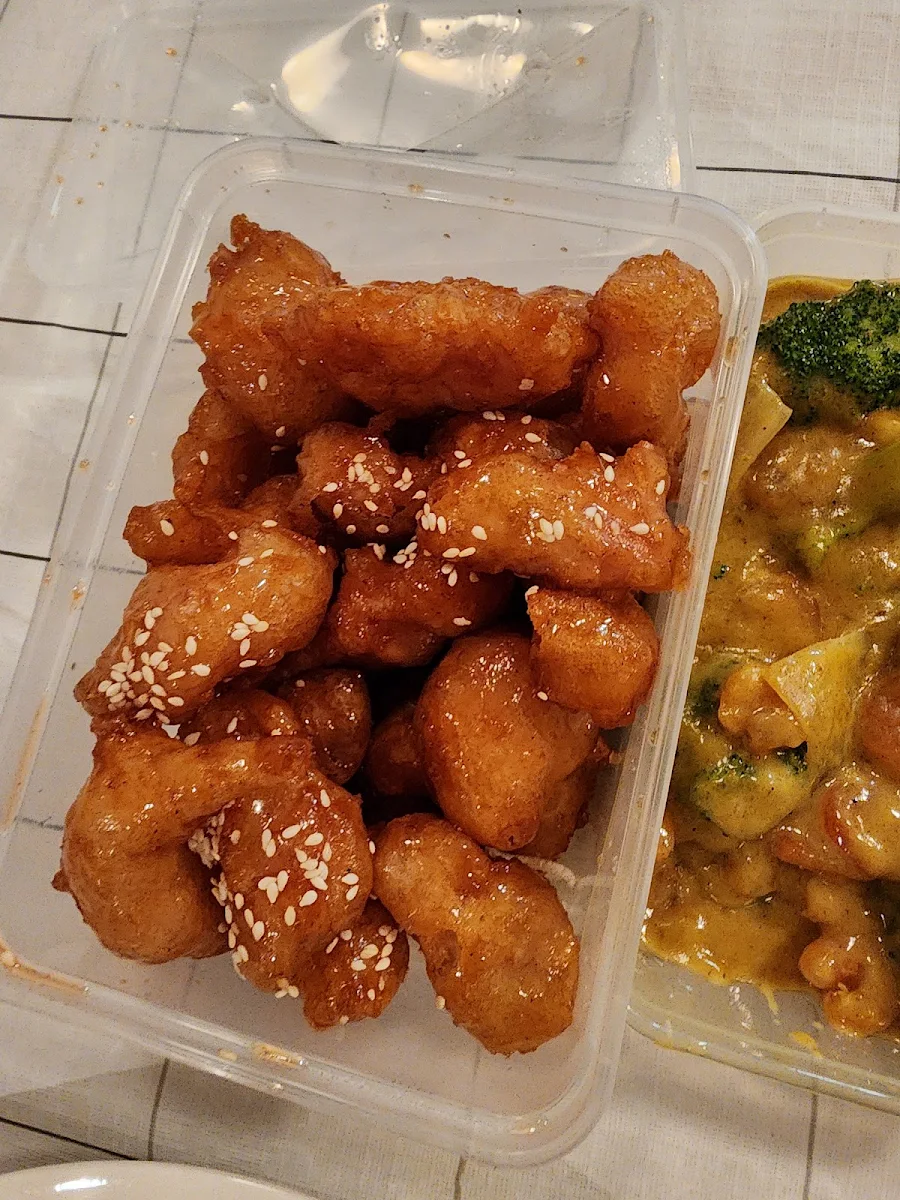 Honey Chicken, Golden Island Chinese Take Away