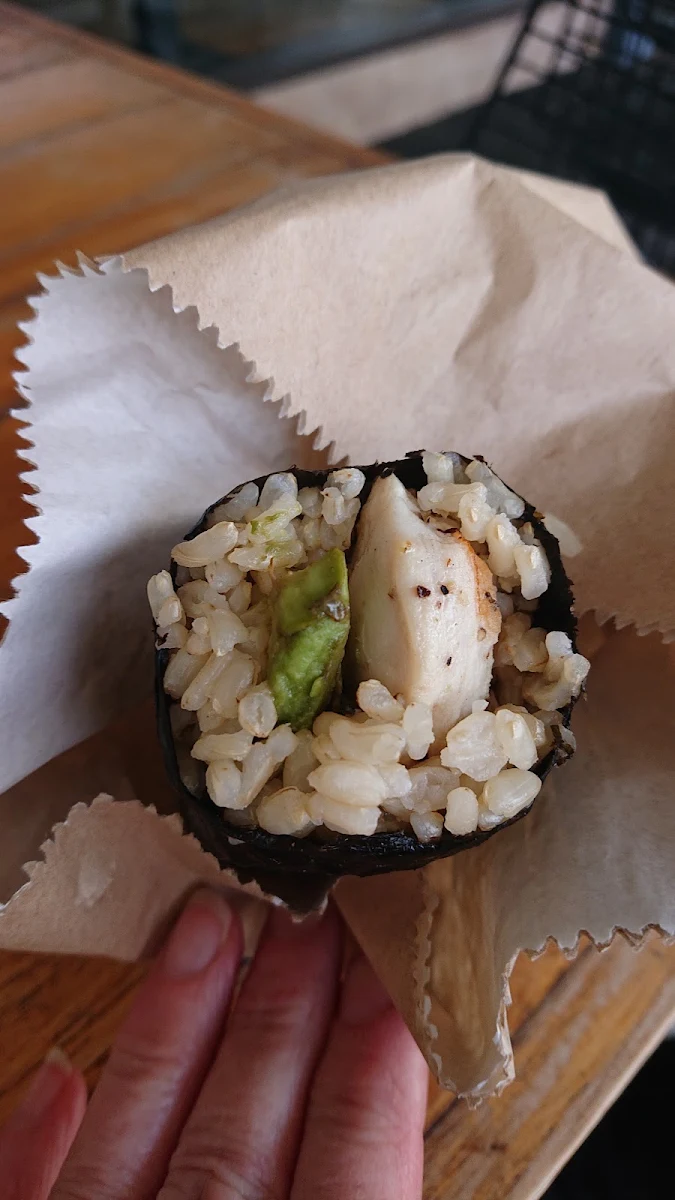 Grilled Chicken Sushi Roll