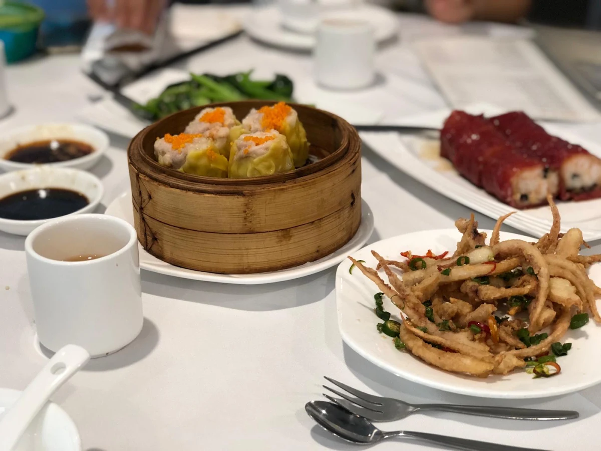Steamed King Prawn Dumplings