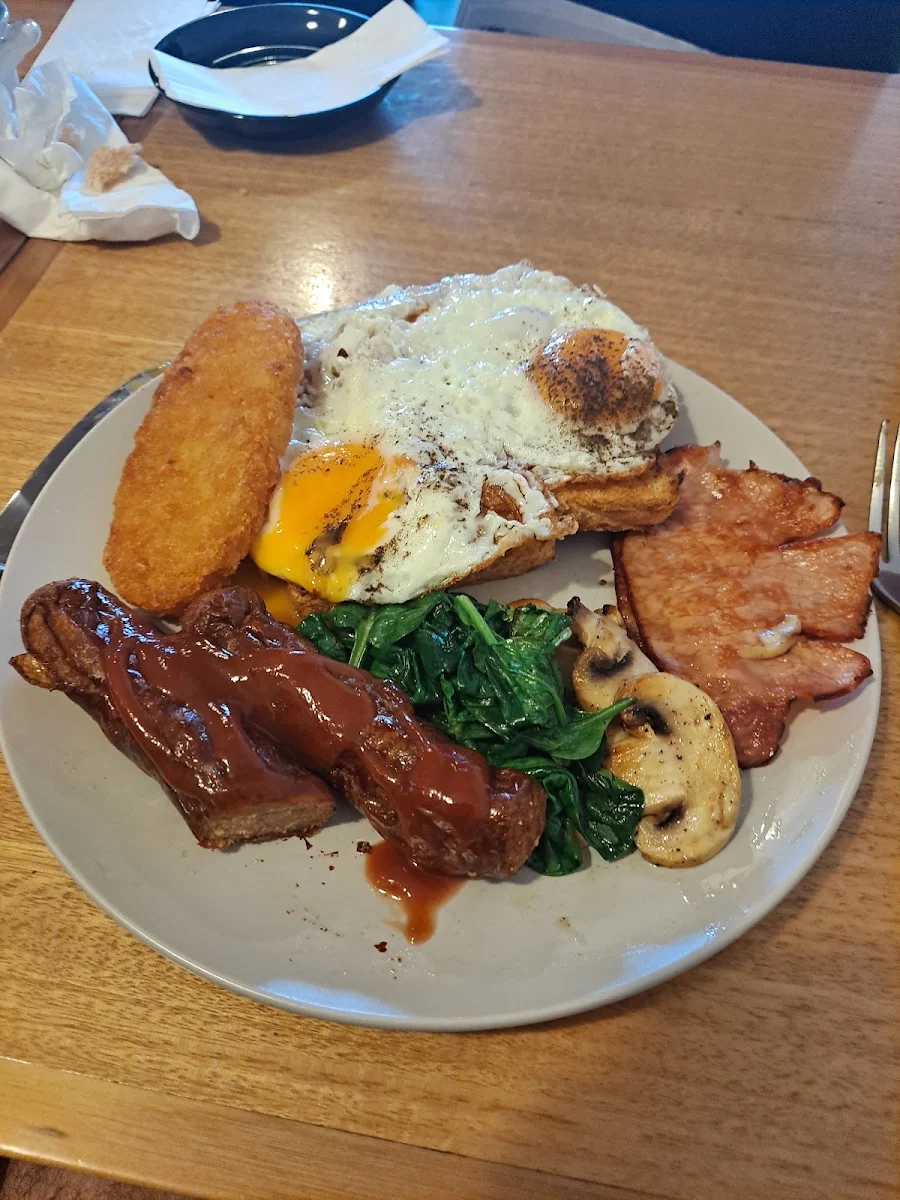 Cooked Breakfast, Mt Village Coffee Lounge