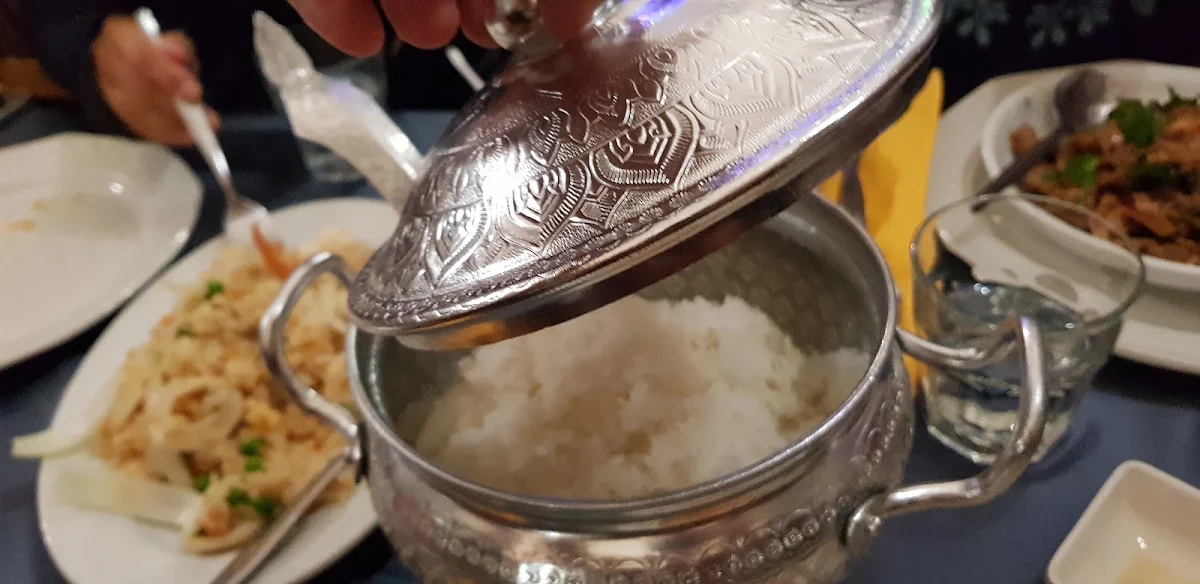 Steamed Rice, Chork Dee Thai Restaurant
