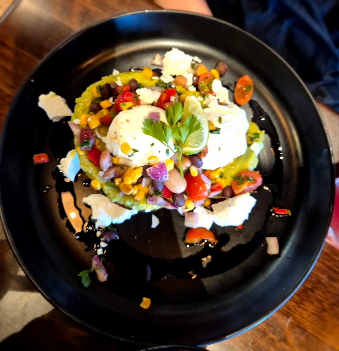 Smashed Avocado with Poached Egg