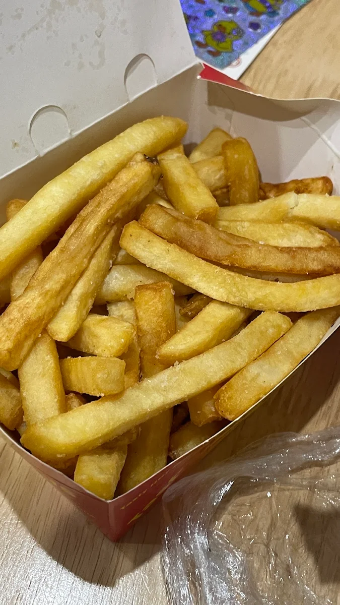 Large Chips, Charcoal Chicken Morley