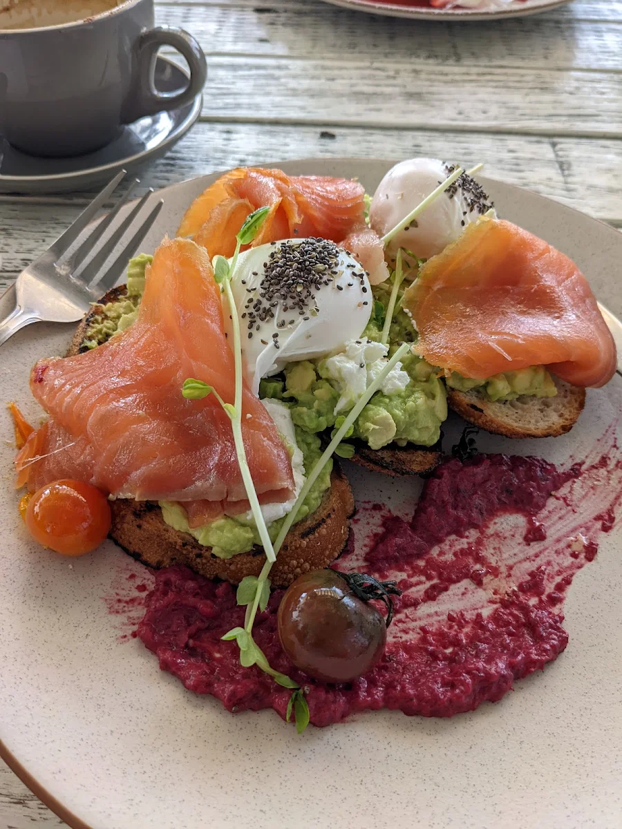 Salmon Avocado Toast