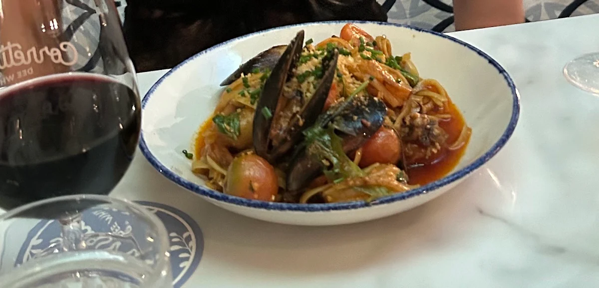 Seafood Linguine