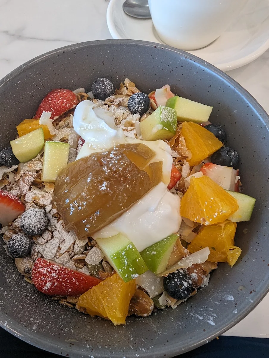 Bircher Muesli, Black & White Espresso In Lanyon