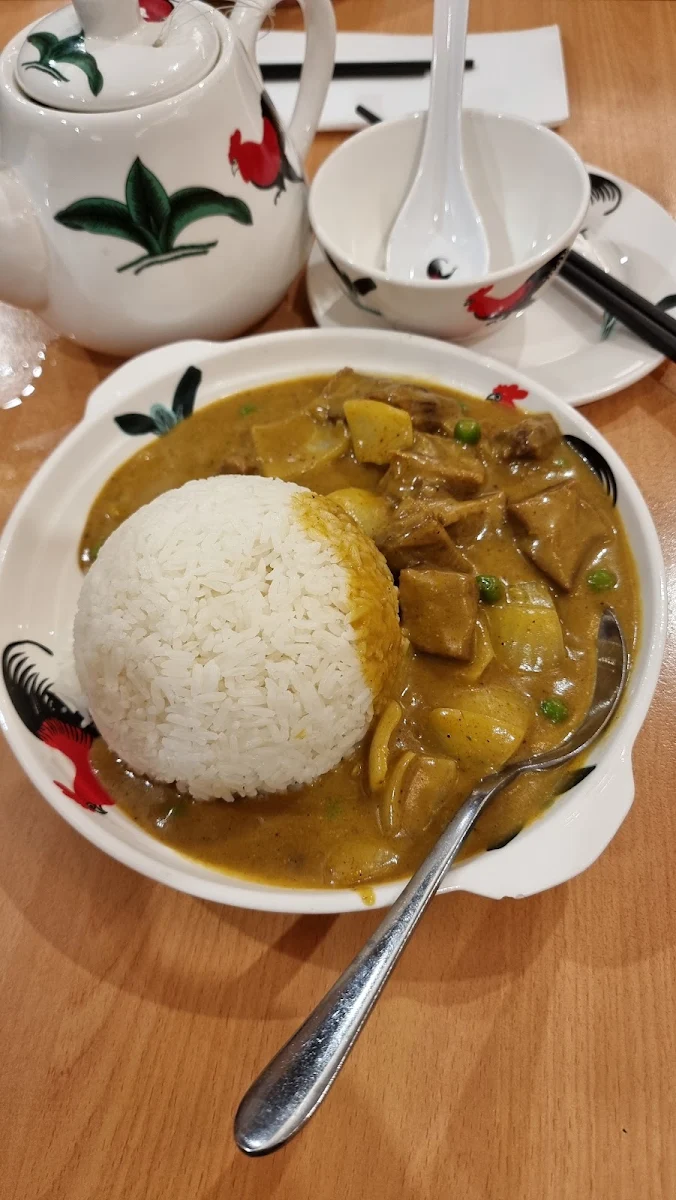 Curry Beef Brisket with Rice