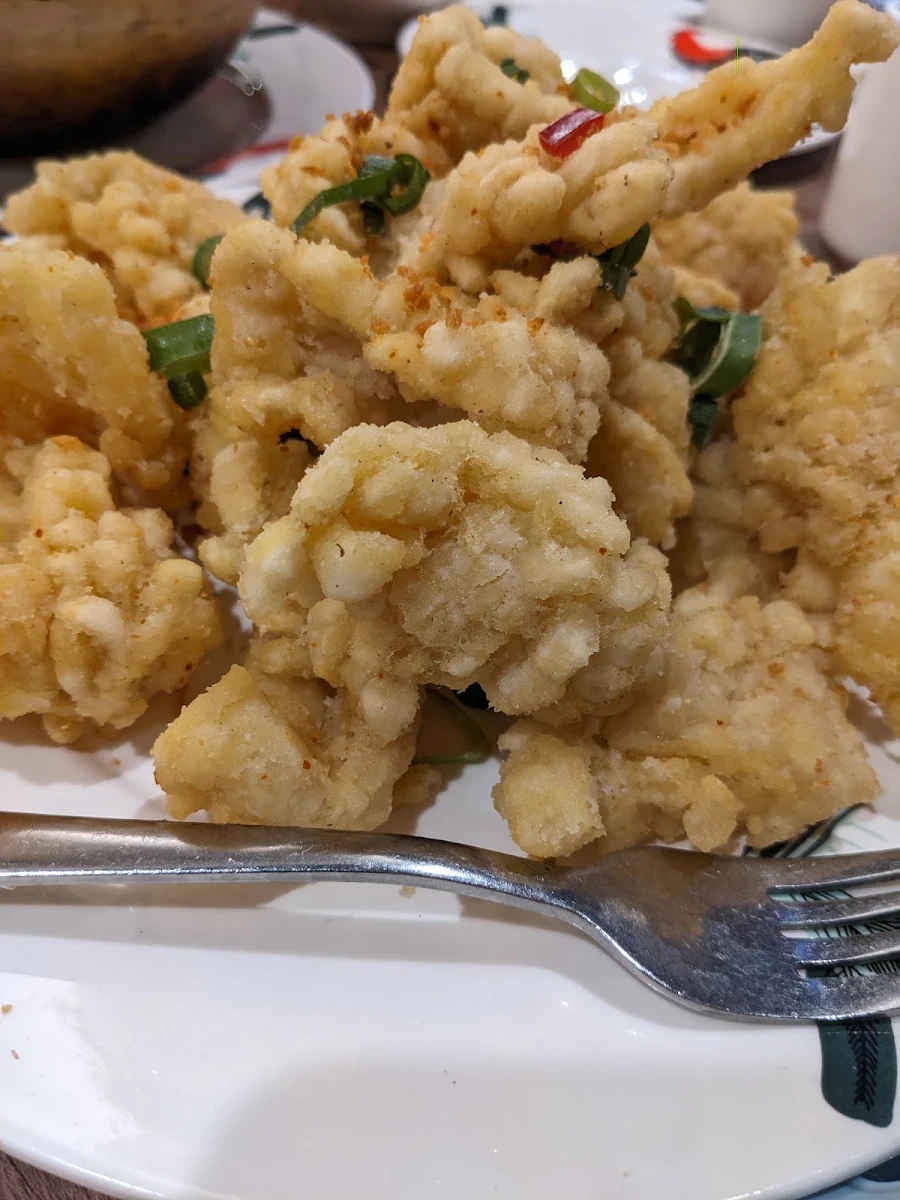 Deep Fried Salt and Pepper Calamari