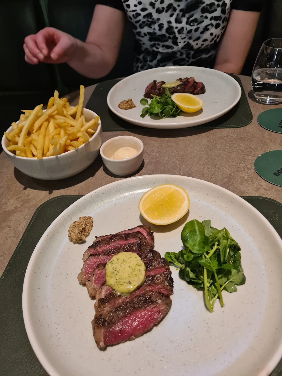 Rump Cap 200g 28 Days Aged Gippsland VIC Smoked Bone Marrow Butter Watercress