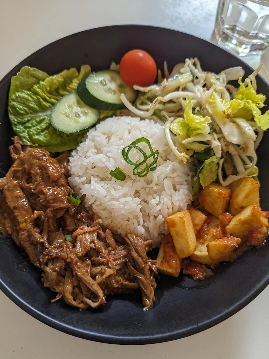 Beef Rendang Curry Set