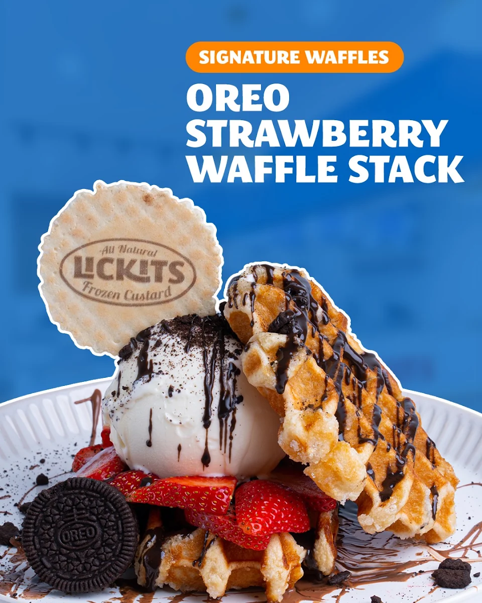 Highlights, Lickits Frozen Custard, Dessert & Gelato Bar