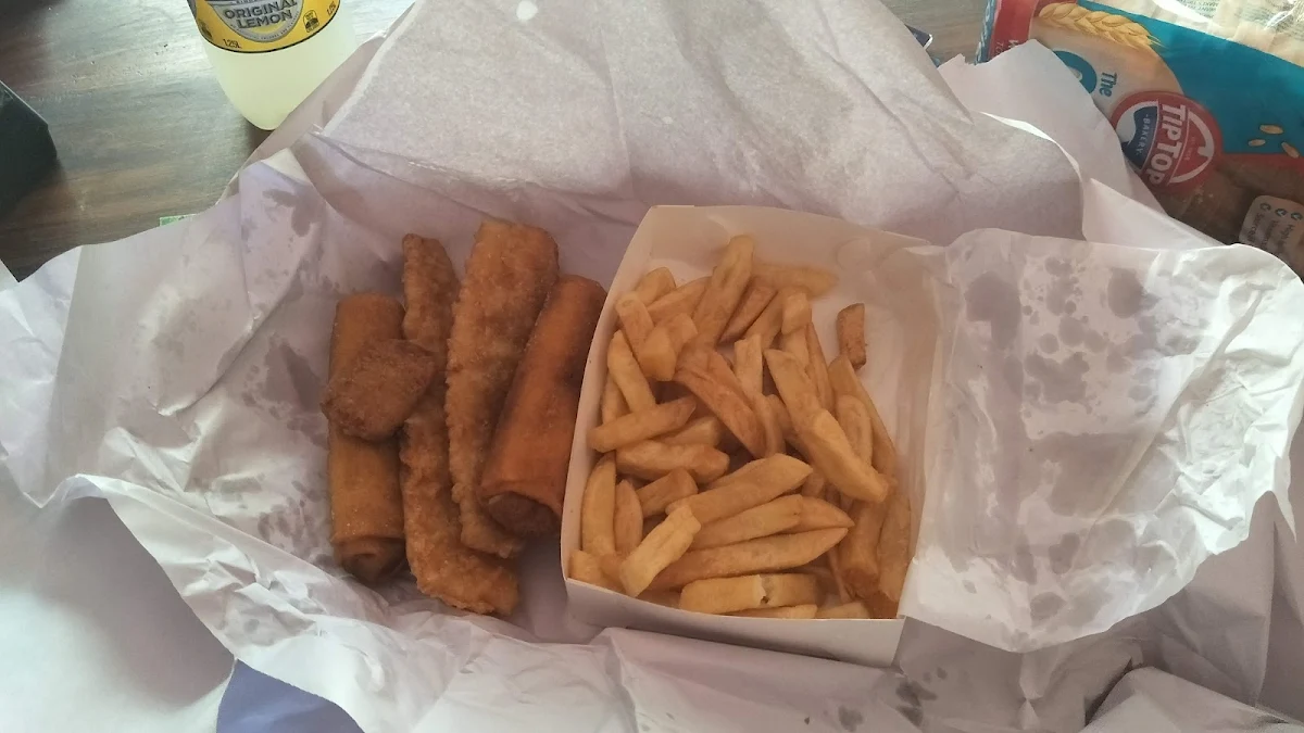 Large Chips, Hughes Takeaway