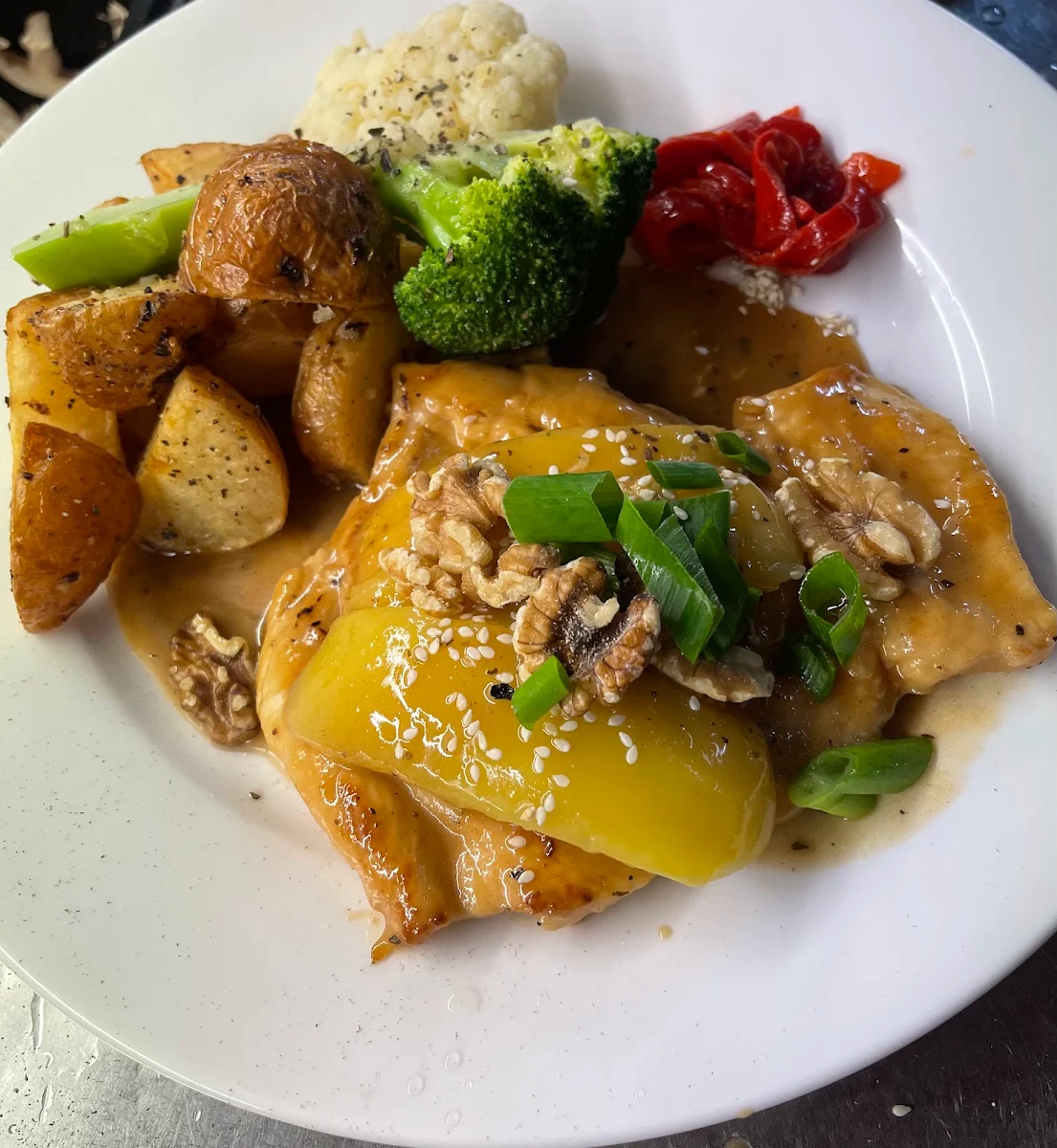 Pollo Mango, Saporito Restaurant