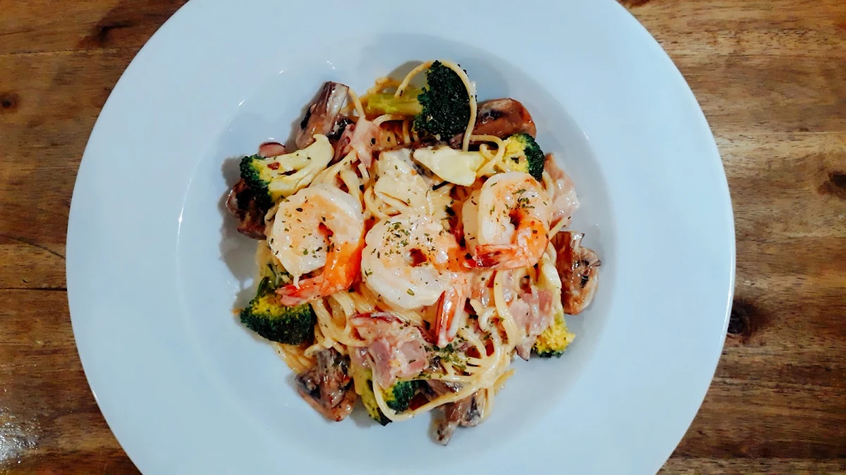 Chilli Prawn Pasta, SALT & JAM
