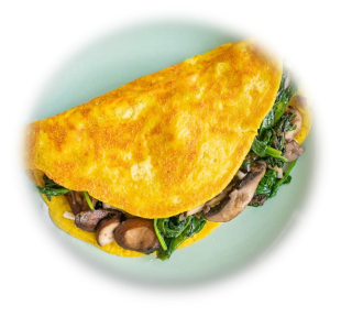 Omelette, SALT & JAM