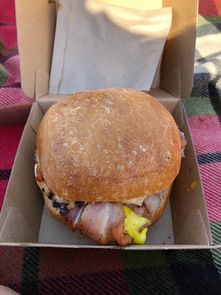 Breakfast Burger, The Top Shop