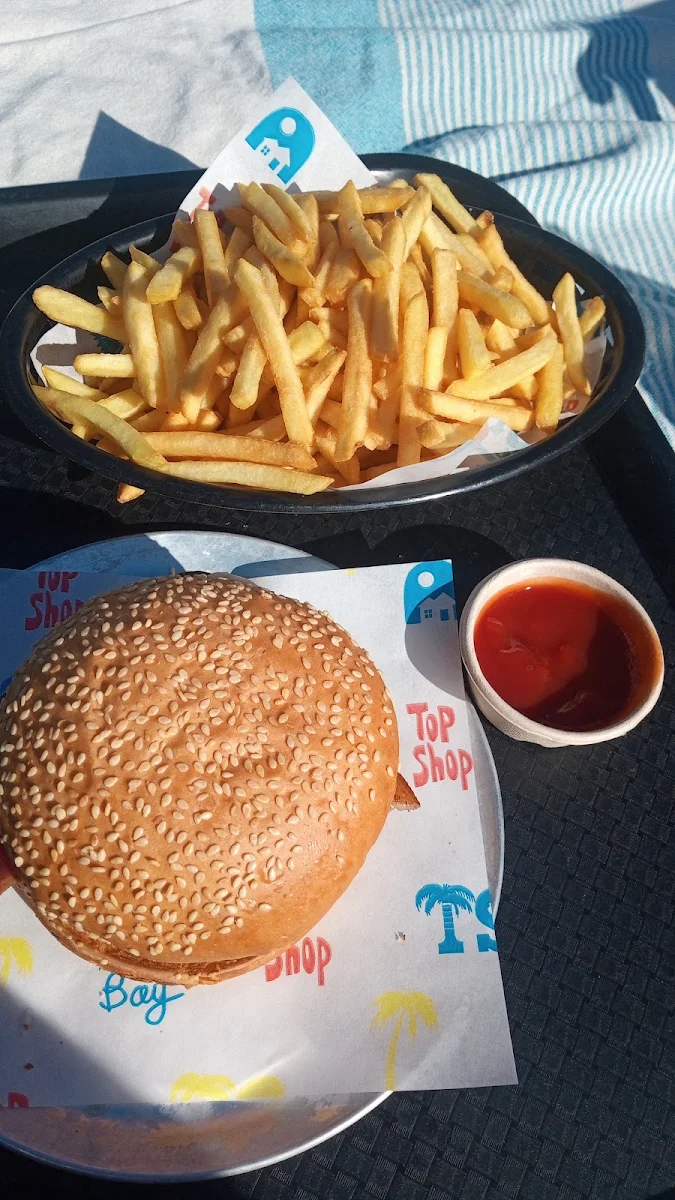 Veggie Burger, The Top Shop