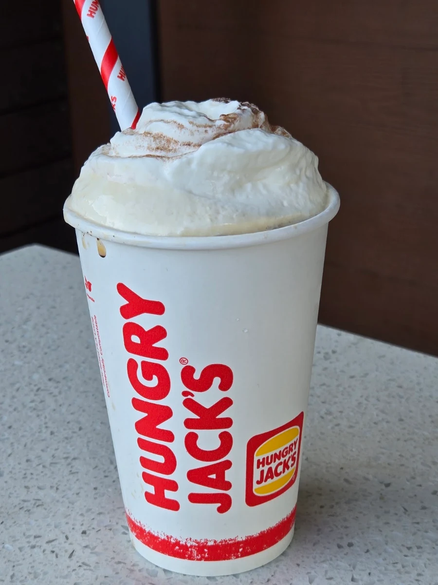 Iced Coffee, Hungry Jack's Burgers Mount Lawley