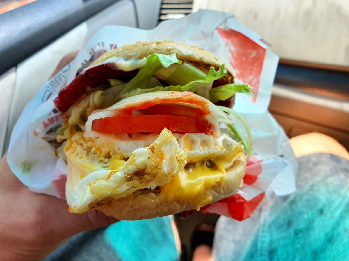Whopper Jr, Hungry Jack's Burgers Mount Lawley